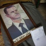 A portrait of Syrian President Bashar al-Assad is pictured with its frame broken, in a Syrian regime's Political Security Branch facility on the outskirts of the central city of Hama, following the capture of the area by anti-government forces, on December 7, 2024. Syria's embattled government said on December 7 it was setting up a ring of steel around Damascus, state media reported, as rebels on a lightning advance said they were bearing down on the city. The leader of Hayat Tahrir al-Sham (HTS), the Islamist group which has headed the assault, told fighters to prepare to take Damascus, just over a week into a renewed offensive in the long dormant conflict.,Image: 944142018, License: Rights-managed, Restrictions: , Model Release: no, Credit line: OMAR HAJ KADOUR / AFP / Profimedia