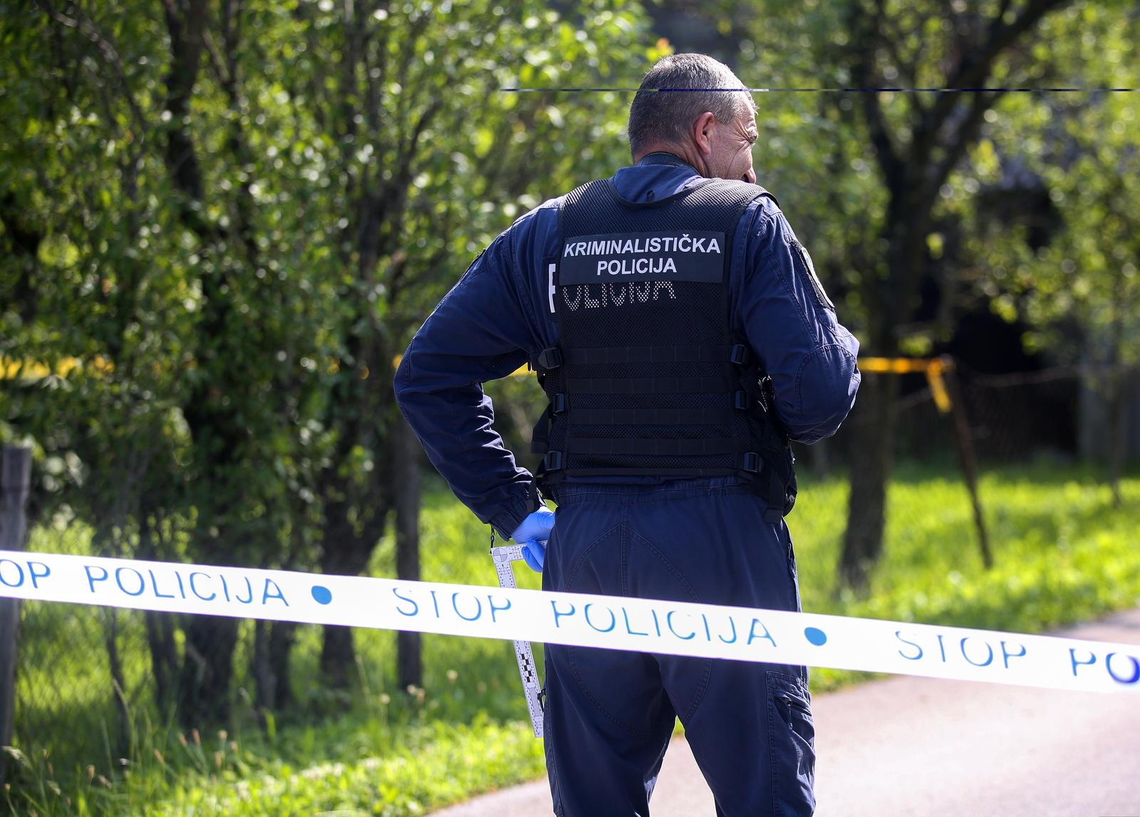 02.07.2023.,Sisak - Ocevid nakon ubojstva u ulici Capraske poljane u Sisku Photo: Zeljko Hladika/PIXSELL