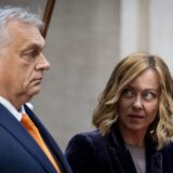 Italian Prime Minister Giorgia Meloni receives the Hungarian Prime Minister Viktor Orbán at Chigi Palace in Rome on December 04, 2024.
04 Dec 2024,Image: 942928998, License: Rights-managed, Restrictions: World Rights, Model Release: no, Pictured: Viktor Orbán, Giorgia Meloni, Credit line: Stefano Costantino / MEGA / The Mega Agency / Profimedia