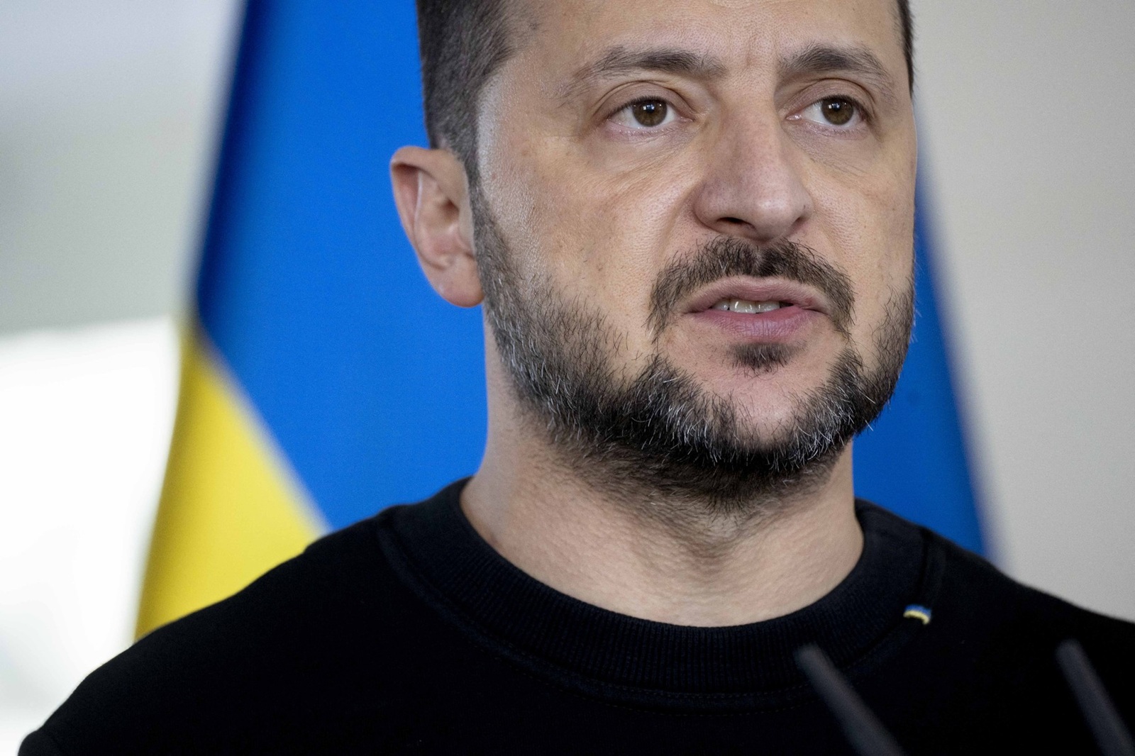 October 11, 2024, Berlin, Berlin, Germany: Press conference with Ukrainian President Volodymyr Zelensky and Federal Chancellor of Germany Olaf Scholz at the Federal Chancellery in Berlin.
11 Oct 2024
Pictured: October 11, 2024, Berlin, Berlin, Germany: Press conference with Ukrainian President Volodymyr Zelensky and Federal Chancellor of Germany Olaf Scholz at the Federal Chancellery in Berlin.,Image: 919673738, License: Rights-managed, Restrictions: NO Argentina, Australia, Bolivia, Brazil, Chile, Colombia, Finland, France, Georgia, Hungary, Japan, Mexico, Netherlands, New Zealand, Poland, Romania, Russia, South Africa, Uruguay, Model Release: no, Credit line: ZUMAPRESS.com / MEGA / The Mega Agency / Profimedia