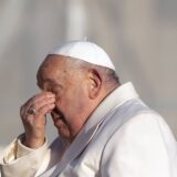 **NO LIBRI** Italy, Rome, Vatican, 2024/12/4.Pope Francis during the weekly general audience at St Peter'''''''''s square in The Vatican. Photograph by ALESSIA GIULIANI  / Catholic Press Photo-Catholic Press Photo / ipa-agency.net - //IPAPRESSITALY_IPA_Agency_IPA52108253/Credit:Alessia Giuliani/IPA/SIPA/2412050837,Image: 943168842, License: Rights-managed, Restrictions: , Model Release: no, Credit line: Alessia Giuliani/IPA / Sipa Press / Profimedia