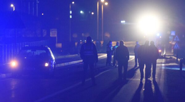 19.02.2017., Lepoglava - Prometna nesreca u kojoj je jedna osoba smrtno stradala. Policija obavlja ocevid.rPhoto: Vjeran Zganec Rogulja/PIXSELL