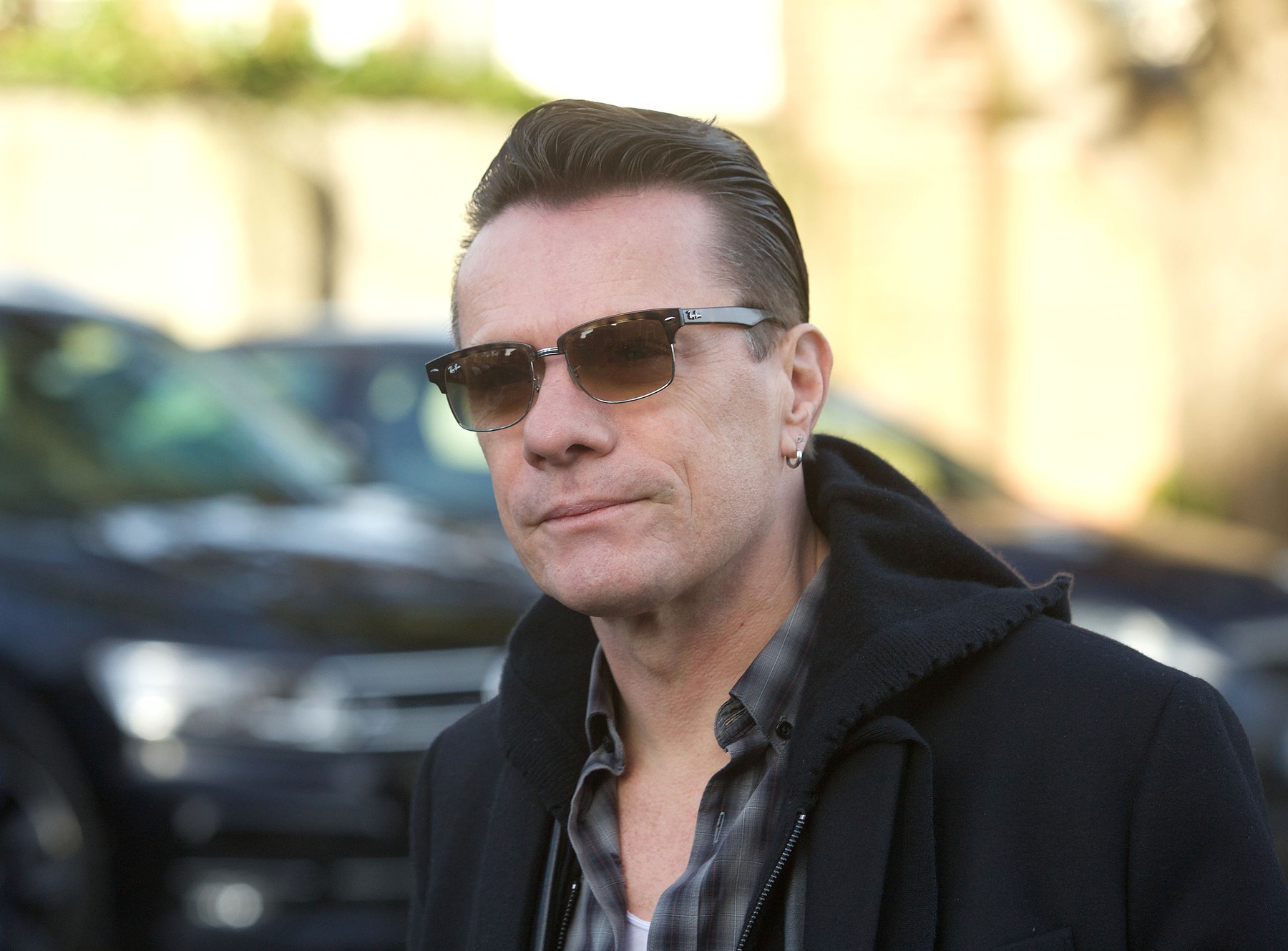 U2 drummer, Larry Mullen, arrives for the funeral of broadcaster and DJ Larry Gogan at the Church of St Pius X, Templeogue in Dublin.,Image: 491992070, License: Rights-managed, Restrictions: , Model Release: no, Credit line: Damien Eagers / PA Images / Profimedia