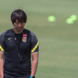 China's head coach Li Tie takes part in a training session with members of the Chinese national football team in Shanghai on May 25, 2020.,Image: 522093699, License: Rights-managed, Restrictions: China OUT, Model Release: no, Credit line: STR / AFP / Profimedia