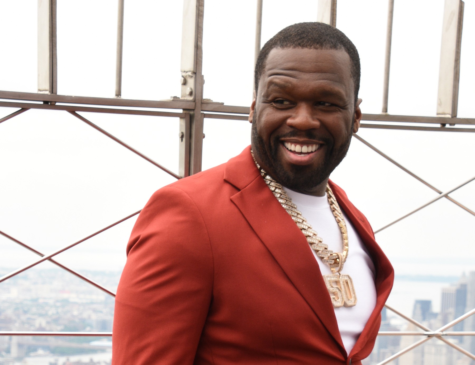 31 October 2024.

**FILE PHOTO** 50 Cent Claims He Turned Down $3 Million Trump Performance at MSG.

NEW YORK, NY - JUNE 6: 50 Cent pictured as Power Franchise Cast Members Light the Empire State Building to Celebrate Black Music Month, the Final Season Premiere of ëPower Book II: Ghost and the 10 Year Anniversary of the Power Universe on June 6, 2024 in New York City.,Image: 879451218, License: Rights-managed, Restrictions: , Model Release: no, Credit line: GoffPhotos.com / Goff Photos / Profimedia