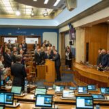 23, July, 2024, Podgorica - At the proposal of Prime Minister Milojko Spajic, the deputies voted to change the composition of the 44th Government of Montenegro. Photo: R.R./ATAImages

23, jul, 2024, Podgorica - Na predlog premijera Milojka Spajica, poslanici su izglasali promjene sastava 44. Vlade Crne Gore. Photo: R.R./ATAImages,Image: 891717803, License: Rights-managed, Restrictions: , Model Release: no, Credit line: R.R. / ATA Images / Profimedia