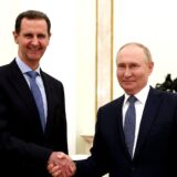 MOSCOW, RUSSIA - JULY 24: (----EDITORIAL USE ONLY - MANDATORY CREDIT - ' KREMLIN PRESS OFFICE / / HANDOUT' - NO MARKETING NO ADVERTISING CAMPAIGNS - DISTRIBUTED AS A SERVICE TO CLIENTS----) Russian President Vladimir Putin (R) meets with Syrian President Bashar al-Assad (L) in Moscow, Russia on July 24, 2024. Kremlin Press Office / Handout / Anadolu/ABACAPRESS.COM,Image: 892207914, License: Rights-managed, Restrictions: ***
HANDOUT image or SOCIAL MEDIA IMAGE or FILMSTILL for EDITORIAL USE ONLY! * Please note: Fees charged by Profimedia are for the Profimedia's services only, and do not, nor are they intended to, convey to the user any ownership of Copyright or License in the material. Profimedia does not claim any ownership including but not limited to Copyright or License in the attached material. By publishing this material you (the user) expressly agree to indemnify and to hold Profimedia and its directors, shareholders and employees harmless from any loss, claims, damages, demands, expenses (including legal fees), or any causes of action or allegation against Profimedia arising out of or connected in any way with publication of the material. Profimedia does not claim any copyright or license in the attached materials. Any downloading fees charged by Profimedia are for Profimedia's services only. * Handling Fee Only 
***, Model Release: no, Credit line: AA/ABACA / Abaca Press / Profimedia