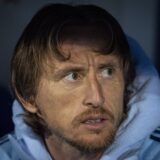 November 24, 2024, Leganes, Madrid, Spain: Luka Modric of Real Madrid CF seen sitting on the bench during the La Liga EA Sports 2024/25 football match between CD Leganes vs Real Madrid CF at Estadio Municipal Butarque on November 24, 2024 in Leganes, Spain.,Image: 938518701, License: Rights-managed, Restrictions: , Model Release: no, Credit line: Alberto Gardin / Zuma Press / Profimedia