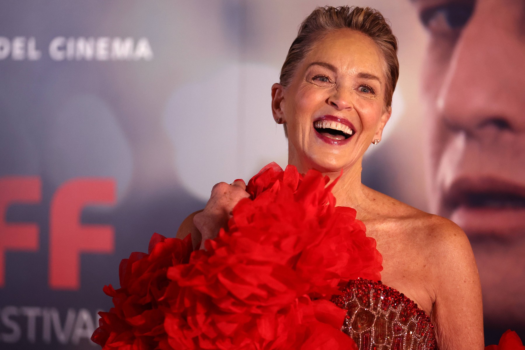 Torino Film Festival Actress Sharon Stone attends the 42nd Torino Film Festival 2024 Opening Red Carpet on November 22, 2024 in Turin, Italy. Turin Teatro Regio Italy Copyright: xMarcoxCanonierox,Image: 940106793, License: Rights-managed, Restrictions: imago is entitled to issue a simple usage license at the time of provision. Personality and trademark rights as well as copyright laws regarding art-works shown must be observed. Commercial use at your own risk., Model Release: no, Credit line: IMAGO / imago stock&people / Profimedia