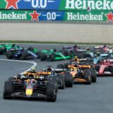 Start, #1 Max Verstappen (NLD, Oracle Red Bull Racing), #4 Lando Norris (GBR, McLaren Formula 1 Team), F1 Grand Prix of the Netherlands at Circuit Zandvoort on August 25, 2024 in Zandvoort, Netherlands. (Photo by ACTIVE PICTURES),Image: 940536807, License: Rights-managed, Restrictions: , Model Release: no, Credit line: ACTIVE PICTURES / profimedia.com / Profimedia