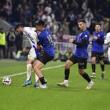 Lyon's defender  defender TAGLIAFICO Nicolas during  the French L1 football match between Olympique Lyonnais and OGC Nice at the groupama stadium Lyon in Decines-Charpieu,  France, on December 1, 2024.

//ALLILIMOURAD_ALLILI0820/Credit:MOURAD ALLILI/SIPA/2412021005,Image: 941915824, License: Rights-managed, Restrictions: , Model Release: no, Credit line: MOURAD ALLILI / Sipa Press / Profimedia