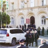 ABKHAZIA, SUKHUMI - DECEMBER 3, 2024: Citizens gather outside the Abkhaz People's Assembly. On December 3, the republican parliament voted against ratifying the October 30 intergovernmental agreement on Russian investment projects. Dmitry Feoktistov/TASS,Image: 942380328, License: Rights-managed, Restrictions: , Model Release: no, Credit line: Dmitry Feoktistov / TASS / Profimedia