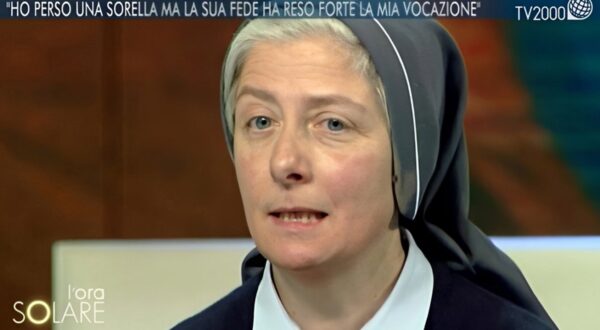 Italy, Brescia - December 5, 2024.25 arrested in a police raid against 'Ndrangheta mafia.Catholic nun  Anna Donelli - here pictured - , a volunteer in Milan's San Vittore prison, among the 25 arrested.Photocourtesy by TV2000,Image: 943255607, License: Rights-managed, Restrictions: * France, Germany and Italy Rights Out *, Model Release: no, Credit line: Fotogramma/Ropi / Zuma Press / Profimedia