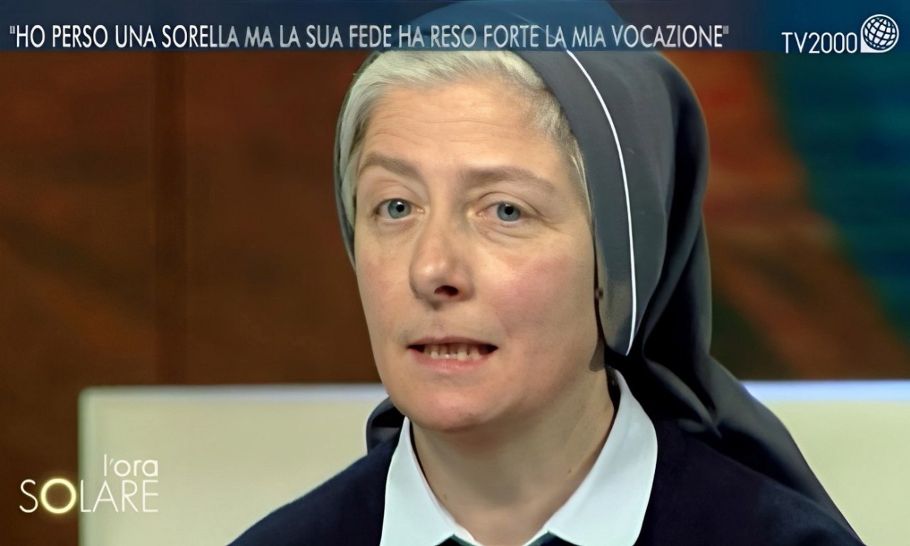 Italy, Brescia - December 5, 2024.25 arrested in a police raid against 'Ndrangheta mafia.Catholic nun  Anna Donelli - here pictured - , a volunteer in Milan's San Vittore prison, among the 25 arrested.Photocourtesy by TV2000,Image: 943255607, License: Rights-managed, Restrictions: * France, Germany and Italy Rights Out *, Model Release: no, Credit line: Fotogramma/Ropi / Zuma Press / Profimedia