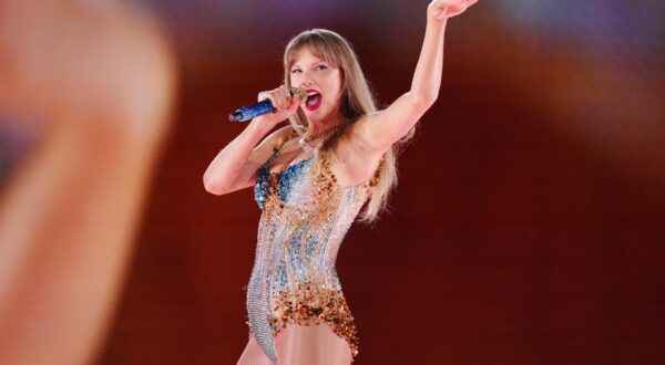 Taylor Swift performs during the Eras Tour concert, in Vancouver, on Friday, December 6, 2024.,Image: 943917874, License: Rights-managed, Restrictions: , Model Release: no, Credit line: Dyck Darryl/CP/ABACA / Abaca Press / Profimedia