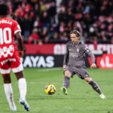 Luka Modric of Real Madrid during the Spanish championship La Liga football match between Girona FC and Real Madrid CF on 7 December 2024 at Montilivi stadium in Girona, Spain - Photo Javier Borrego / Spain DPPI / DPPI,Image: 944291577, License: Rights-managed, Restrictions: Hungary Out, Model Release: no, Credit line: Javier Borrego / AFP / Profimedia