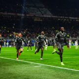 Tammy ABRAHAM of AC Milan celebrate his goal with teammates during the UEFA Champions League, League Phase MD6 football match between AC Milan and Crvena Zvezda on 11 December 2024 at San Siro stadium in Milan, Italy - Photo Matthieu Mirville (Andrea Diodato) / DPPI,Image: 945865152, License: Rights-managed, Restrictions: Hungary Out, Model Release: no, Credit line: Matthieu Mirville / AFP / Profimedia