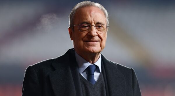 December 14, 2024, Madrid, Madrid, SPAIN: Florentino Perez Rodriguez, President of Real Madrid, looks on during the Spanish League, LaLiga EA Sports, football match played between Rayo Vallecano and Real Madrid at Estadio de Vallecas on December 14, 2024, in Madrid, Spain.,Image: 946728777, License: Rights-managed, Restrictions: , Model Release: no, Credit line: Dennis Agyeman / Zuma Press / Profimedia