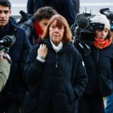 Gisele Pelicot and one of her lawyers Stephane Babonneau (L) arrive at the Avignon courthouse for the last day of the defense's final pleas, at the trial of her former partner Dominique Pelicot accused of drugging her for nearly ten years and inviting strangers to rape her at their home in Mazan, a small town in the south of France, in Avignon, on December 16, 2024. In a trial that has shocked the country and whose verdict is expected this week, Dominique Pelicot, 72, has admitted to drugging his then wife Gisele Pelicot for almost a decade so he and strangers he recruited online could rape her.,Image: 947277722, License: Rights-managed, Restrictions: , Model Release: no, Credit line: CLEMENT MAHOUDEAU / AFP / Profimedia