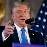 PALM BEACH, FLORIDA - DECEMBER 16: U.S. President-elect Donald Trump speaks at a news conference at Trump's Mar-a-Lago resort on December 16, 2024 in Palm Beach, Florida. In a news conference that went over an hour, Trump announced that SoftBank will invest over $100 billion in projects in the United States including 100,000 artificial intelligence related jobs and then took questions on Syria, Israel, Ukraine, the economy, cabinet picks, and many other topics.   Andrew Harnik,Image: 947463405, License: Rights-managed, Restrictions: , Model Release: no, Credit line: Andrew Harnik / Getty images / Profimedia