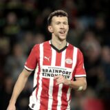 12/17/2024 - EINDHOVEN - Ivan Perisic of PSV Eindhoven celebrates 7-0 during the KNVB Beker match between PSV Eindhoven and Kon. HFC (am) at Phillips stadium on Dec. 17, 2024 in Eindhoven, Netherlands. ANP JEROEN PUTMANS /ANP/Sipa USA,Image: 947845972, License: Rights-managed, Restrictions: *** World Rights Except Belgium, France, Germany, The Netherlands, and the UK ***  BELOUT DEUOUT FRAOUT GBROUT NLDOUT, Model Release: no, Credit line: ANP / ddp USA / Profimedia