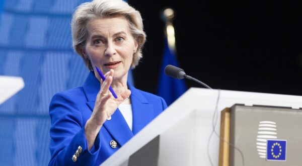 BRUSSELS, BELGIUM - DECEMBER 19: Hungarian Prime Minister Viktor Orban, European Commission President Ursula von der Leyen and European Commission President Ursula von der Leyen hold a joint press conference during the EU Summit at the EU headquarters in Brussels, Belgium on December 19, 2024. Nicolas Landemard / Anadolu/ABACAPRESS.COM,Image: 948607226, License: Rights-managed, Restrictions: , Model Release: no, Credit line: AA/ABACA / Abaca Press / Profimedia