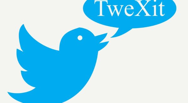 Digital composite. Blue bird with the word Twexit in speech bubble. Major shifts in the social media landscape as users en masse move from Elon Musks X formerly Twitter to alternatives such as Bluesky. Many making the move do so due to a perceived hostile atmosphere on twitter/x whereas on alternatives such as bluesky it is easier to mute the shouty abusive and anonymous posts.,Image: 936825978, License: Rights-managed, Restrictions: imago is entitled to issue a simple usage license at the time of provision. Personality and trademark rights as well as copyright laws regarding art-works shown must be observed. Commercial use at your own risk., Model Release: no, Credit line: Richard Wareham / imago stock&people / Profimedia