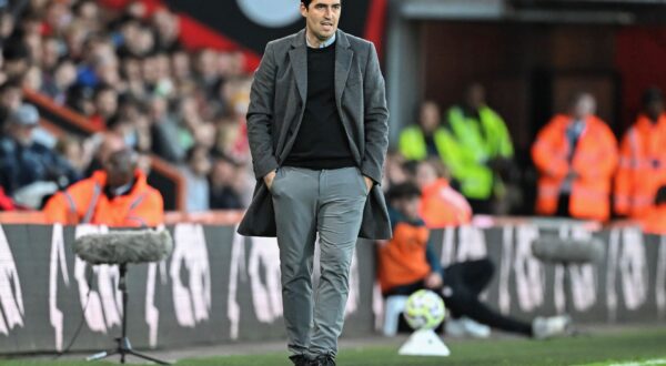 Bournemouth v Arsenal Premier League Bournemouth Manager Andoni Iraola during the Premier League match at the Vitality Stadium, Bournemouth UK Newspapers OUT Copyright: xJeremyxLandeyx FIL-20794-0093