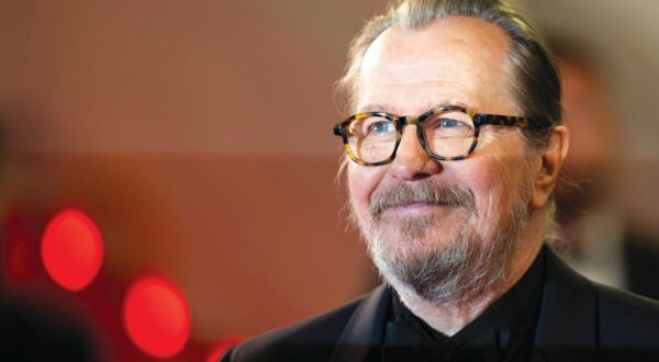 Gary Oldman poses for photographers upon arrival at the premiere of the film 'Parthenope' at the 77th international film festival, Cannes, southern France, Tuesday, May 21, 2024. (Photo by Scott A Garfitt/Invision/AP)