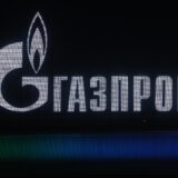 epa11799227 The logo of Russian energy giant Gazprom in St. Petersburg, Russia, 30 December 2024. Russian energy giant Gazprom announced that it will suspend natural gas supplies to Moldova as of 01 January 2025, citing unpaid debts. Moldovan Prime Minister Dorin Recean condemned Russia's decision and ordered his government to prepare for the eventual nationalization of strategic energy facilities as a transit deal for Russian gas exports to Europe via Ukraine will expire on 31 December.  EPA/ANATOLY MALTSEV