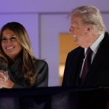 STERLING, VIRGINIA - JANUARY 18: U.S. President-elect Donald Trump and his wife Melania Trump attend a private party and fireworks show at Trump National Golf Club on January 18, 2025 in Sterling, Virginia. Trump has arrived in the Washington, DC region ahead of his inauguration ceremony on January 20 which has been moved inside the U.S. Capitol as temperatures are expected to be the coldest in forty years.   Andrew Harnik,Image: 955170636, License: Rights-managed, Restrictions: , Model Release: no, Credit line: Andrew Harnik / Getty images / Profimedia