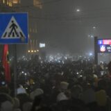 31, December, 2024, Nis - Joint New Year's Eve of students and citizens under the main slogan "There's no new year, you still owe us for the old one" - a walk from Pioneer Park to Student Square and fifteen minutes of silence on Student Square. Photo: R.Z./ATAImages

31, decembar, 2024, Beograd - Zajednicki docek Nove godine studenata i gradjana pod glavnom parolom "Nema Nove, za staru ste nam jos duzni" - setnja od Pionirskog parka do Studentskog trga i petnaestominuta tisina na Studentskom trgu. Photo: R.Z./ATAImages Photo: R.Z./ATAImages/PIXSELL