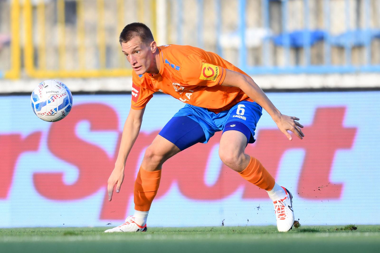 01.09.2024., stadion u Kranjcevicevoj ulici, Zagreb - SuperSport HNL, 05. kolo, NK Lokomotiva - NK Varazdin. Ivan Nekic Photo: Josip Mikacic/PIXSELL