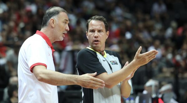 03.07.2021., Spaladium Arena, Split - Kvalifikacijski turnir za Olimpijske igre, Hrvatska - Njemacka. Photo: Ivo Cagalj/PIXSELL