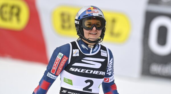 05.01.2025., Kranjska Gora, Slovenija - Prva vožnja zenskog slaloma FIS Svjetskog skijaskog kupa. Zrinka Ljutic Photo: Igor Soban/PIXSELL