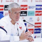 05.06.2022., Split - Izbornik Francuske Didier Deschamps na konferencijia za medije uoci sutrasnje utakmice UEFA Liga nacije protiv Hrvatske.   Photo: Miroslav Lelas/PIXSELL