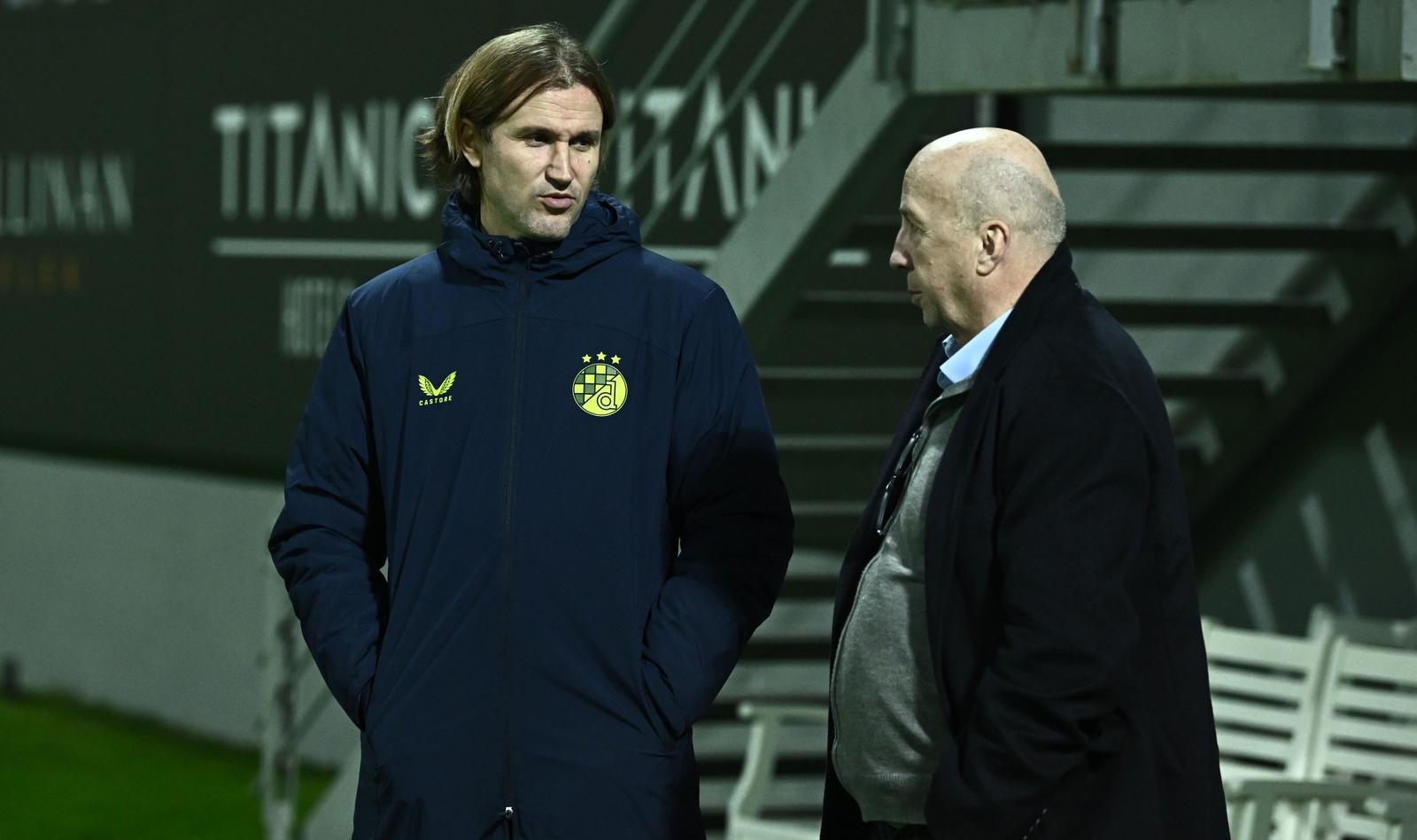 06.01.2025., Belek, Turska - Trening GNK Dinamo na priprema u Turskoj. Sportski direktor Marko Maric, predsjednik kluba Velimir Zajec. Photo: Marko Lukunic/PIXSELL