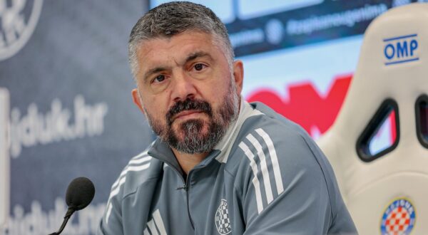 06.12.2024., Split - Trener Hajduka Gennaro Gattuso na konferenciji za medije u novinarskom salonu na stadionu Poljud uoci uoci utakmice 16. kola izmedju Gorice u Hajduka. Photo: Ivana Ivanovic/PIXSELL