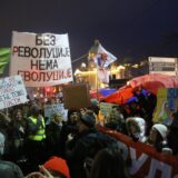 12, January, 2025, Belgrade - A student protest "It's important to have a stance" was held in front of the Constitutional Court, which was joined by citizens. Photo: F.S./ATAImages  12, januar, 2025, Beograd - Ispred Ustavnog suda odrzan je protest studenata "Bitno je da imas (u)stav" kome su se prikljucili i gradjani.