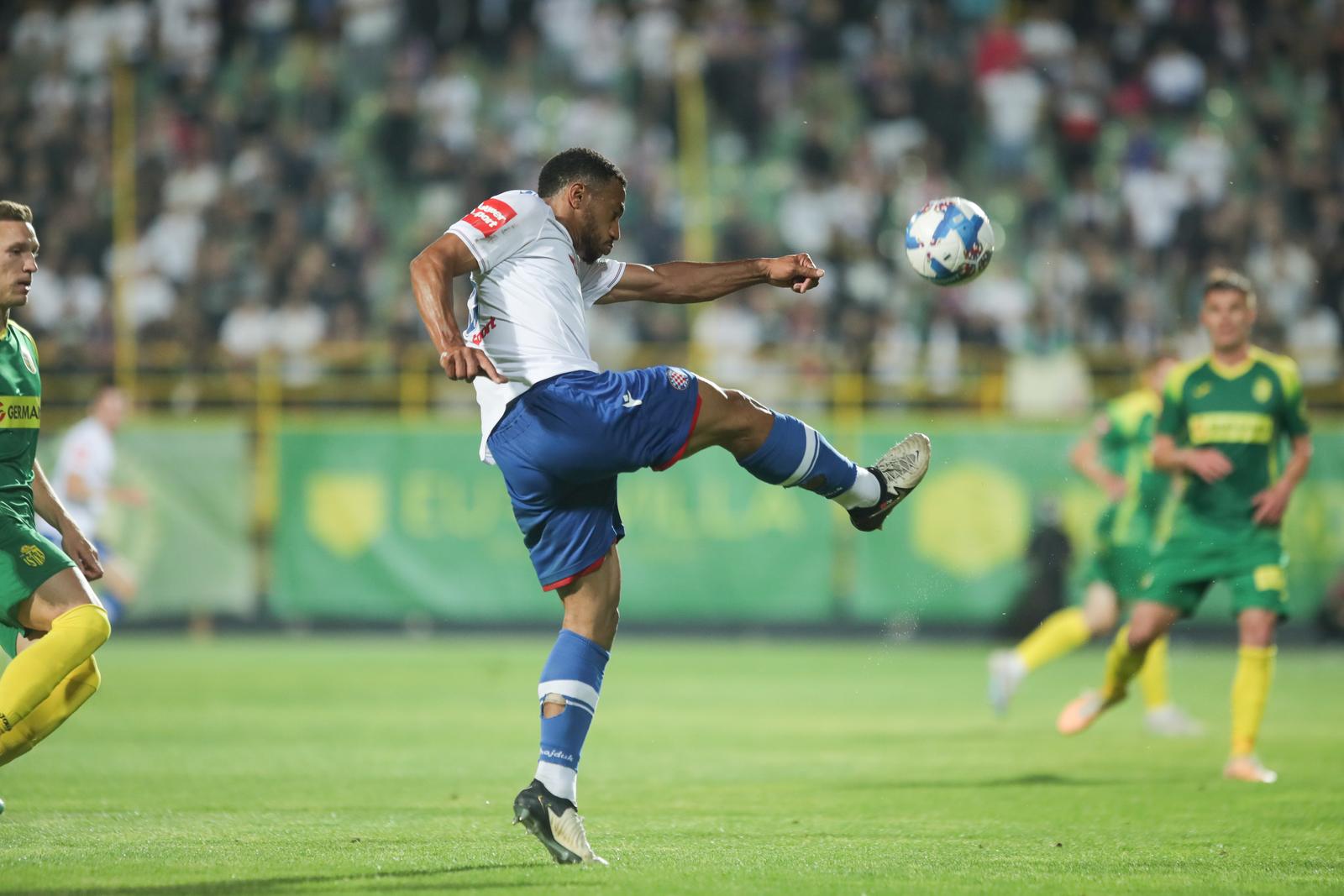 12.05.2024. Pula, stadion Aldo Drosina - Nogometna utakmica SuperSport HNL, 34. kolo, NK Istra 1961 - HNK Hajduk. 
 Photo: Luka Batelic/PIXSELL