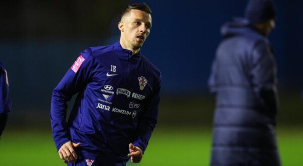 12.11.2024., stadion Makismir, Zagreb - Trening Hrvatske nogometne reprezentacije. Mislav Orsic. Photo: Luka Stanzl/PIXSELL