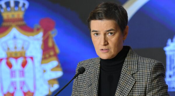 15, January, 2025, Belgrade - The press conference for the Speaker of the National Assembly of Serbia, Ana Brnabic, was held in the House of the National Assembly. Ana Brnabic. Photo: R.Z./ATAImages

15, januar, 2025, Beograd - Konferencija za medje predsednice Narodne skupstine Srbije Ane Brnabic odrzana je u Domu Narodne skupstine. Photo: R.Z./ATAImages Photo: R.Z./ATAImages/PIXSELL