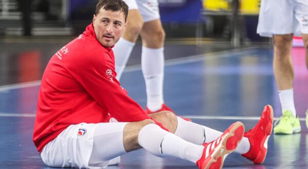 15.01.2025., Arena Zagreb, Zagreb - IHF Svjetsko rukometno prvenstvo 2025., skupina H, 1. kolo, Hrvatska - Bahrein. Domagoj Duvnjak. Photo: Luka Stanzl/PIXSELL