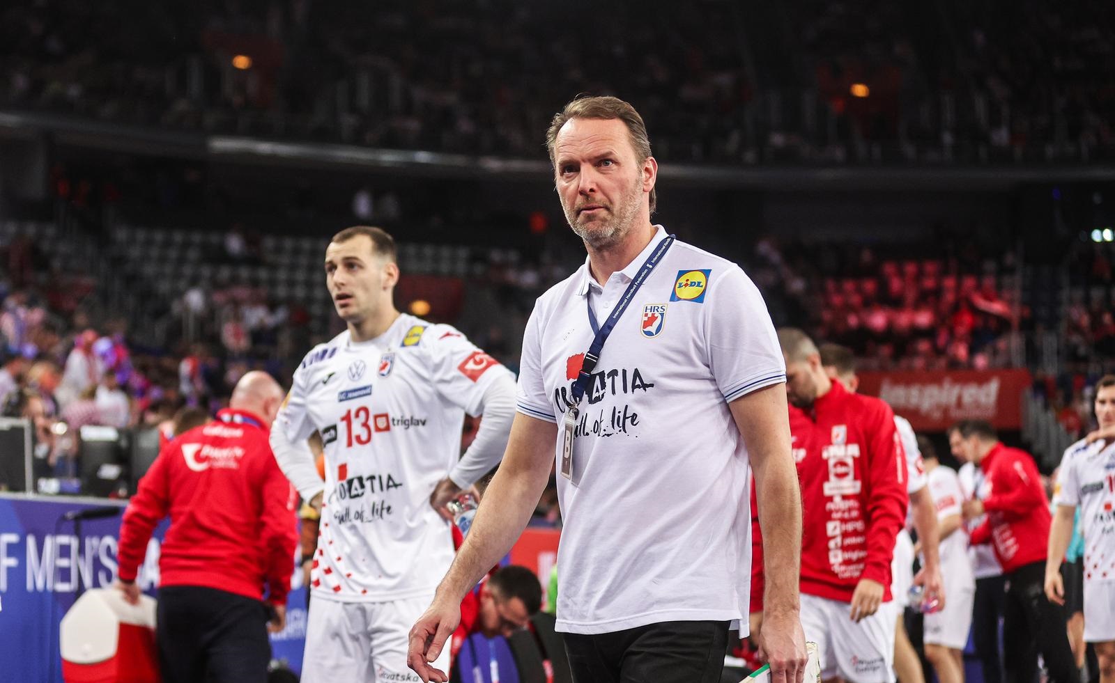 15.01.2025., Arena Zagreb, Zagreb - IHF Svjetsko rukometno prvenstvo 2025., skupina H, 1. kolo, Hrvatska - Bahrein. Dagur Sigurdsson. Photo: Luka Stanzl/PIXSELL