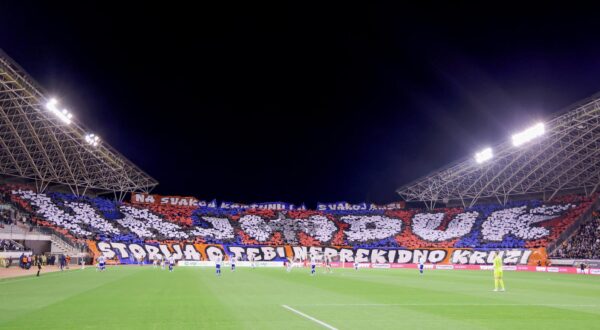 15.12.2024., stadion Poljud, Split - SuperSport HNL, 17. kolo, HNK Hajduk - HNK Rijeka. navijaci Hajduka, Torcida Photo: Sime Zelic/PIXSELL