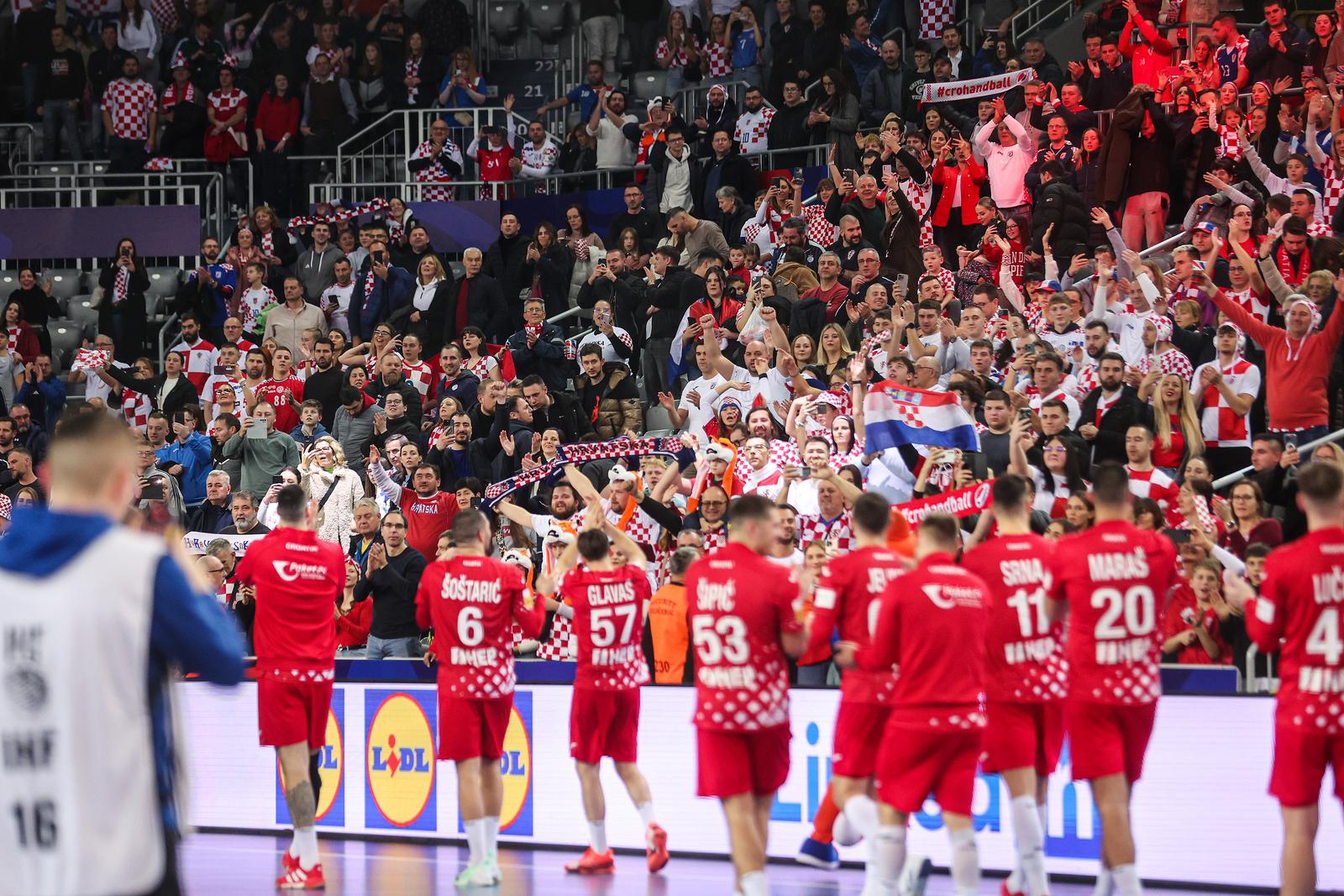 17.01.2025., Arena Zagreb, Zagreb - IHF Svjetsko rukometno prvenstvo 2025., skupina H, 2. kolo, Hrvatska - Argentina.  Photo: Luka stanzl/PIXSELL