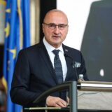 18.12.2024., Nacionalna i sveucilisna knjiznica, Zagreb - Konferencija Prednosti pristupanja Republike Hrvatske OECD-u, u organizaciji Ministarstva vanjskih i europskih poslova, Organizacije za gospodarsku suradnju i razvoj (OECD), Hrvatske udruge poslodavaca te OECD-ovog udruzenja Business at OECD, uz podrsku Predstavnistva Europske komisije odrzana je u Nacionalnoj i sveucilisnoj knjiznici. Gordan Grlic Radman, ministar vanjskih i europskih poslova Republike Hrvatske. Photo: Goran Stanzl/PIXSELL