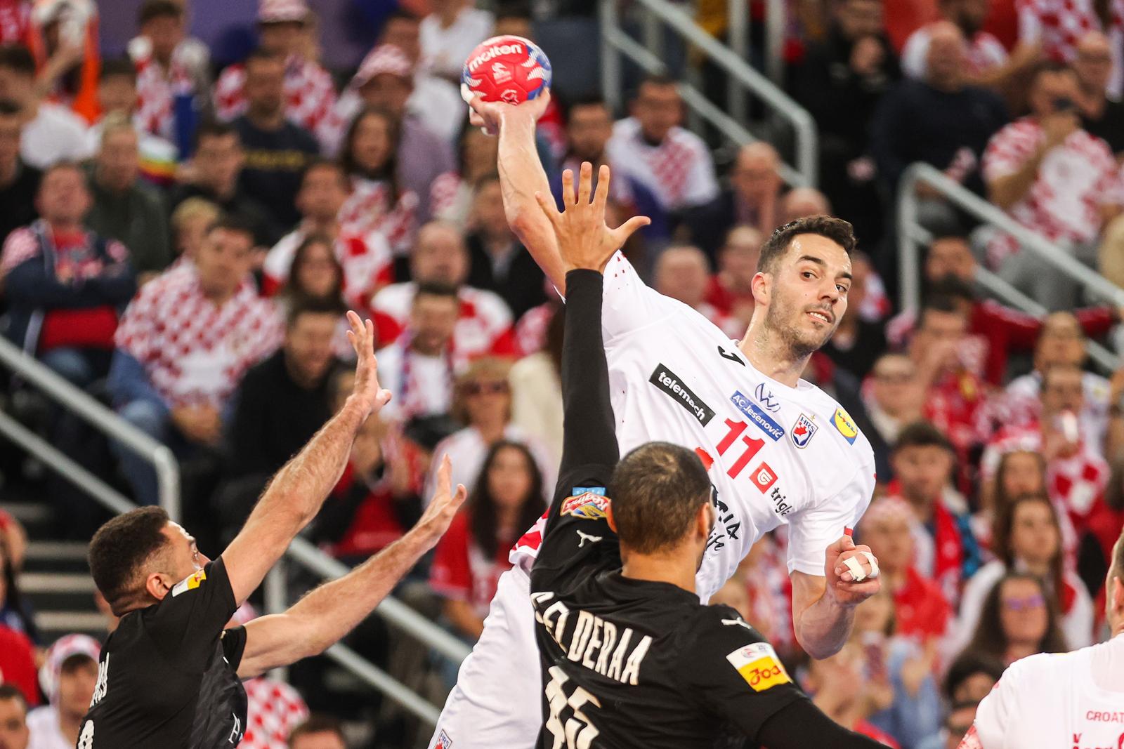 19.01.2025., Arena Zagreb, Zagreb - IHF Svjetsko rukometno prvenstvo 2025., skupina H, 3. kolo, Egipat - Hrvatska. Zvonimir Srna Photo: Luka stanzl/PIXSELL