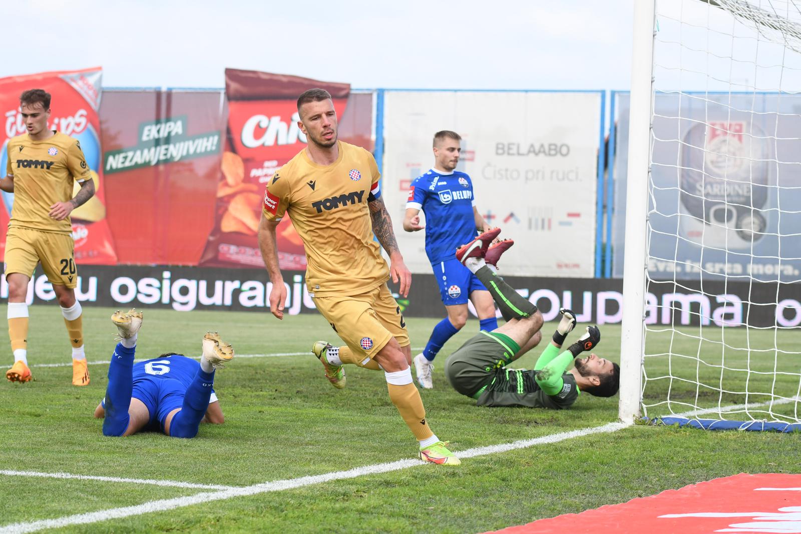 19.05.2023., Gradski stadion Ivan Kusek Apas, Koprivnica - SuperSport HNL, 35. kolo, NK Slaven Belupo - HNK Hajduk. Jan Mlakar Photo: Damir Spehar/PIXSELL Photo: Damir Spehar/PIXSELL