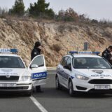 22.01.2020., Prokljan - Velika policijska akcija na autocesti  A-1 Zagreb-Split kod odmorista Prokljan. Uz prometnu policiju u akciji su sudjelovale i granicna policija, odjel za droge te sve inspekcije ukljucujuci i carinu. Photo: Hrvoje Jelavic/PIXSELL